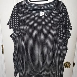 Lane Bryant B&W Top